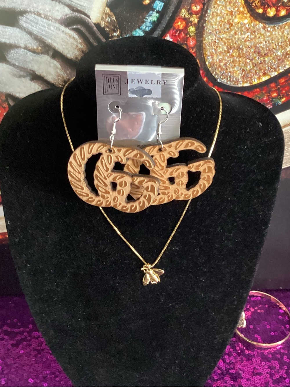FASHION 3 PCS JEWELRY SET